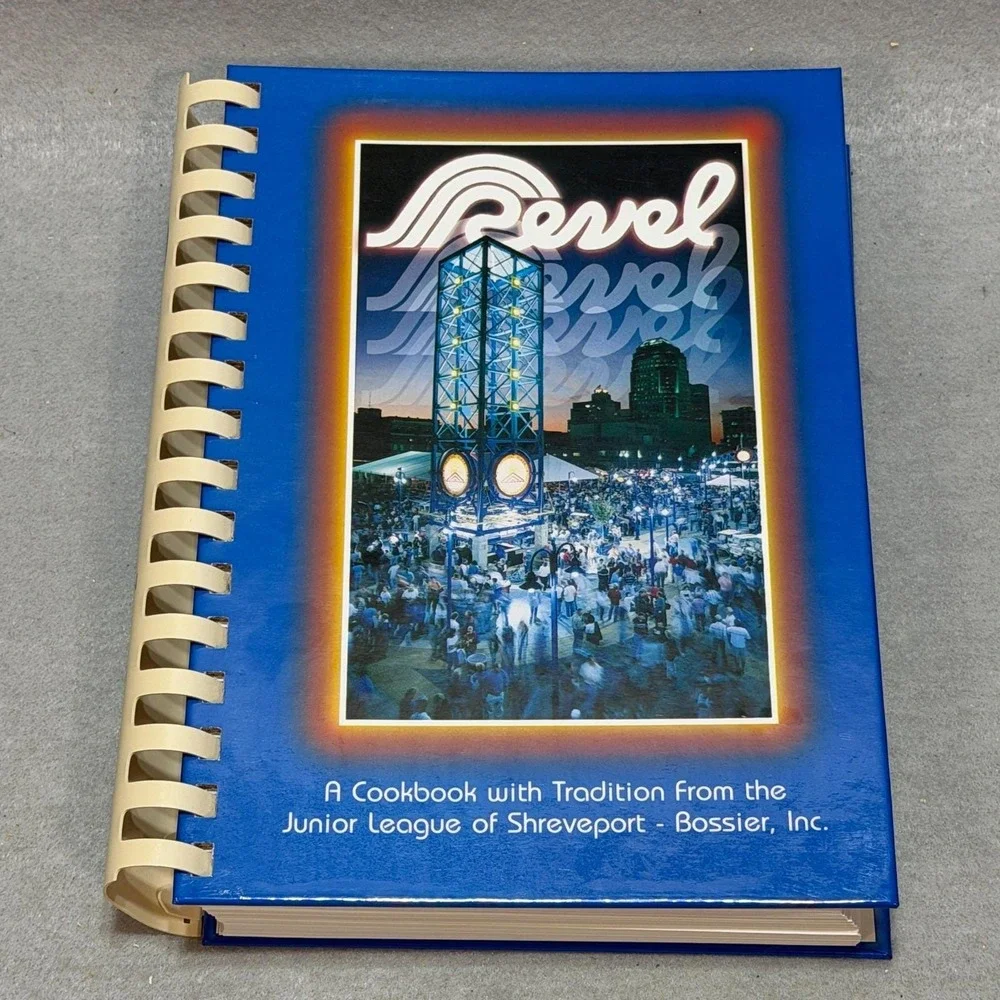 Vintage 2000 Shreveport Louisiana Cajun Cookbook 20th Anniv Revel Junior League